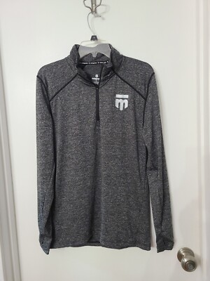 Mongoose Pull Over Active Wear Jersey/Shirt  GRAY & BLACK Small
