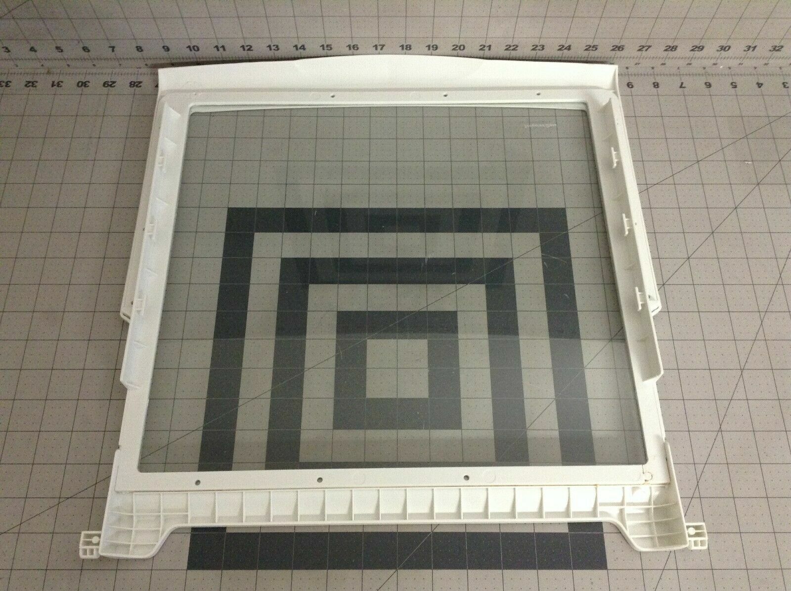 W10276348 Whirlpool Kenmore Refrigerator Glass Shelf W10276348