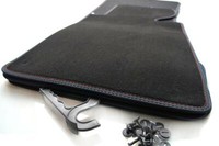 FußMatten BMW 5Er E34 M5 Original Premium QualitäT Automatten Velours Nubukleder