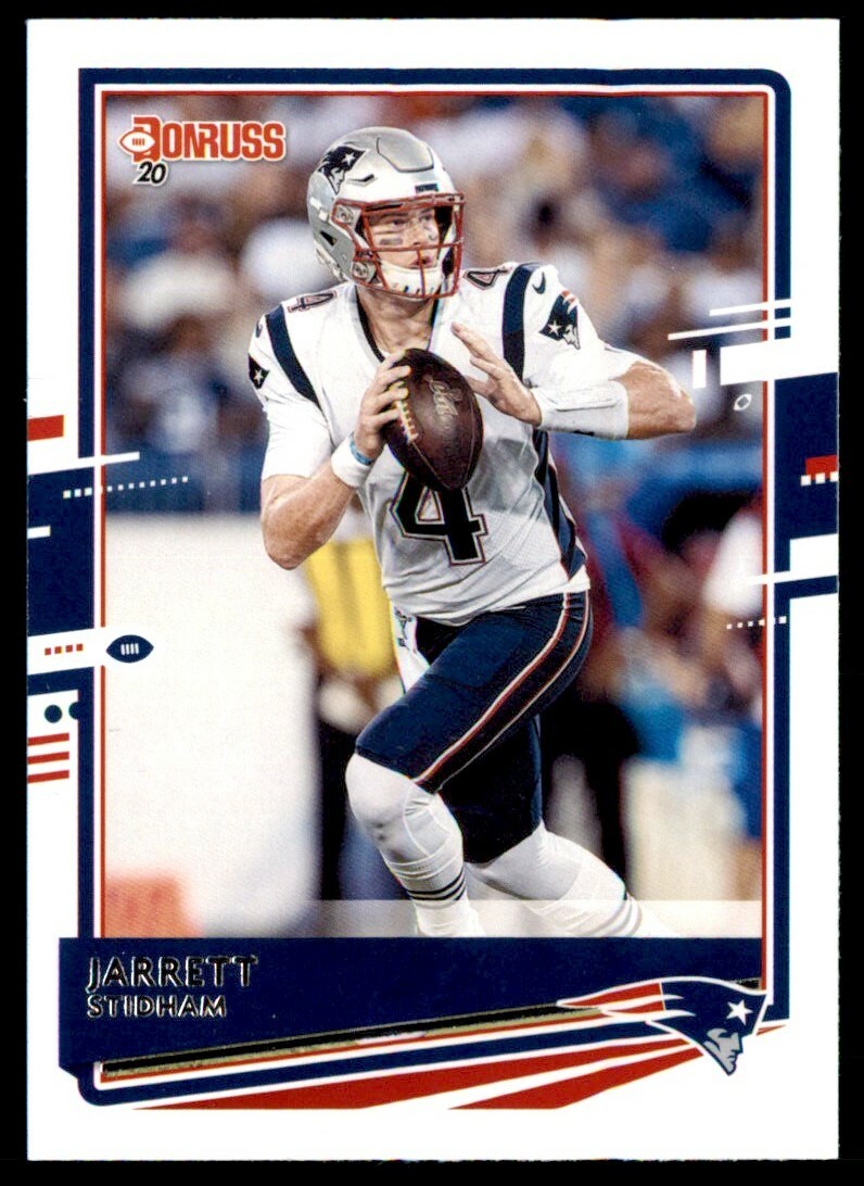 2020 Donruss Jarrett Stidham New England Patriots #167