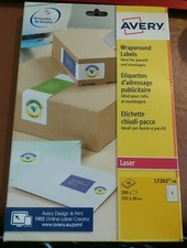 Avery Laser Labels 280 Per Box-Self Adhesive Wraparound Address 192 x 38 mm-New