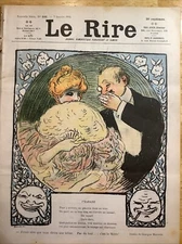 1905 LE RIRE  MAGAZINE WITH NOTED ARTISTS ~ ART NOUVEAU ~ IMPRESSIONISM