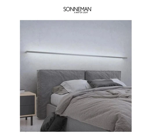 Sonneman 2814.25-6 Thin-Line Single Sided 72"W Integrated LED Bath - Black - Picture 4 of 4