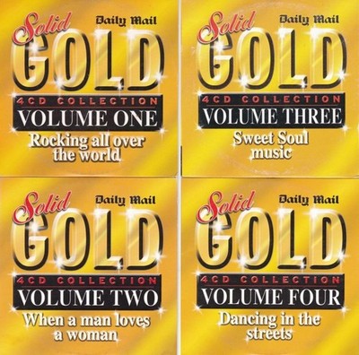 SOLID GOLD ( DAILY MAIL Newspaper 4 CD Collection )
