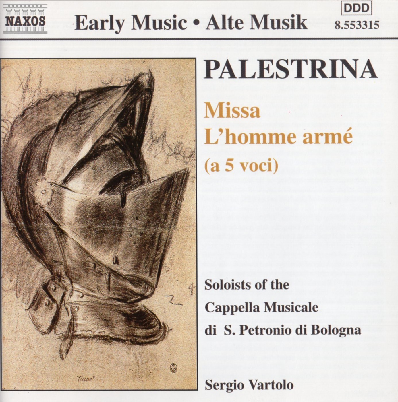 Palestrina - Missa L'homme armé (a 5 voci)