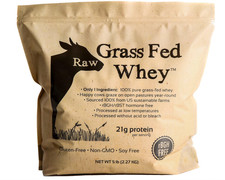 Raw Grass Fed Whey Protein Powder, Unflavored...
