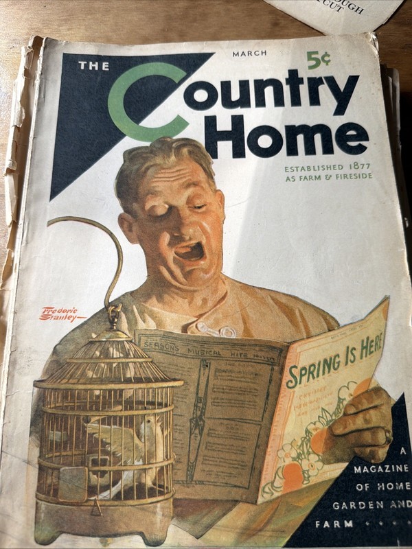 10 The Country Home Magazines. 1930 - 1937