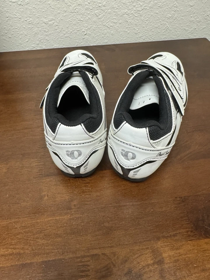 Zapatos de ciclismo PEARL IZUMI EU 42 EE. UU. W9-9,5 M 8-8,5 interfaz blancos Foto 3 de 4