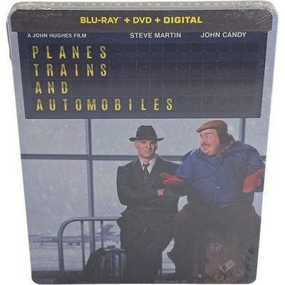 Planеs Trains & Automobiles Blu-ray + DVD + Digital HD Steelbook Region A