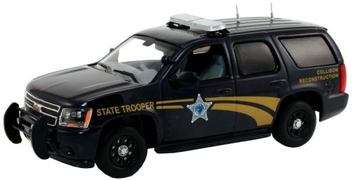 Coche de policía Chevy Tahoe escala O tren MTH 30-50096 nuevo en caja | Zustand: New