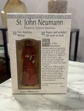 St. John Neumann Figurine Roman Inc. Patron Of Catholic Education