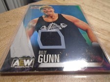 Billy Gunn #72 2021 Upper Deck AEW First Edition Relic