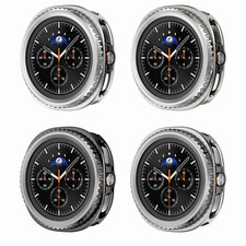 Hard Rugged Metal Case Samsung Galaxy Watch 8 Classic 46mm Rotating Bezel Cover