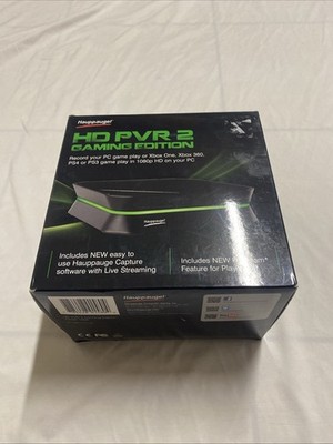 HD PVR 2 Gaming Edition Model 1480 Hauppauge XBox 360 PS3 Xbox One PS4