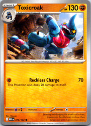 Toxicroak 079/132 Mega Evolution Common