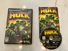 The Incredible Hulk Ultimate Destruction PS2 CIB Complete w Manual Tested