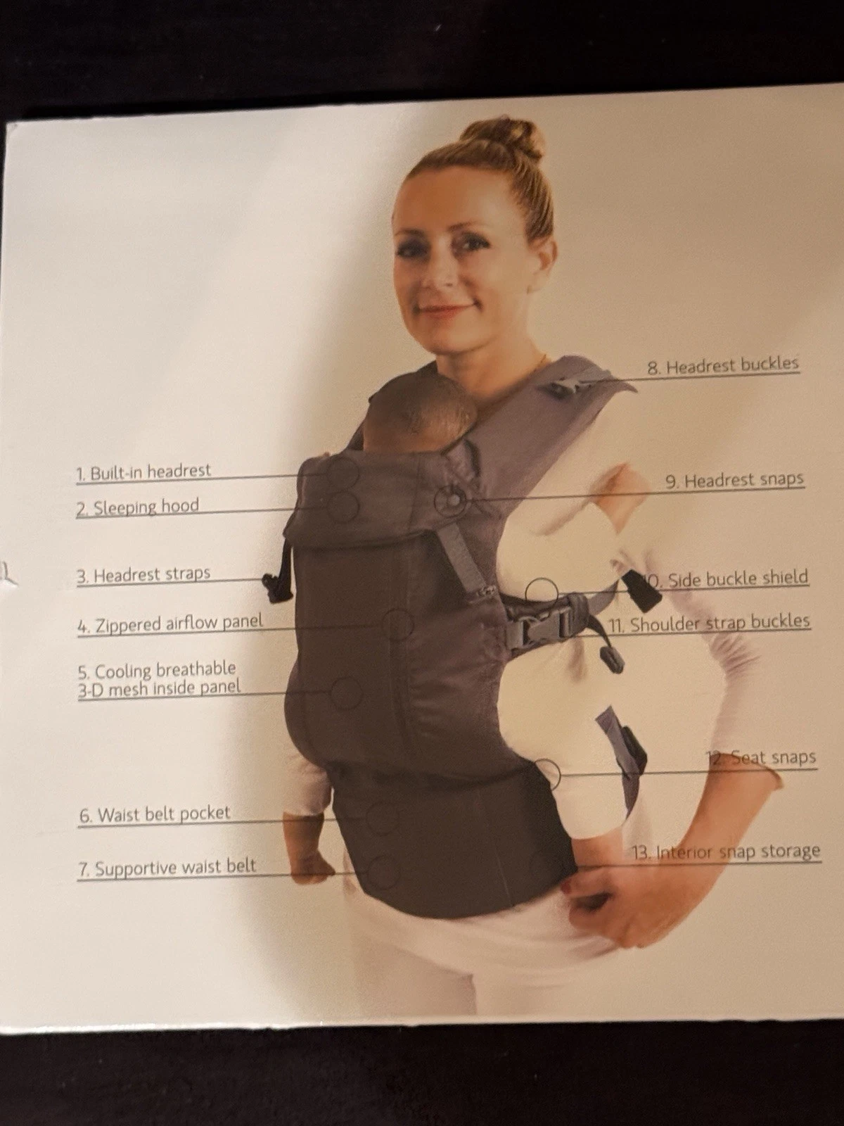 Beco Eight All- In- One Baby Carrier - Newborn to Toddler