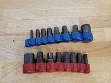 Matco Interchangeable Metric + SAE Hex Bit Driver Set 1/2" Driver SCY8MR SCY8R