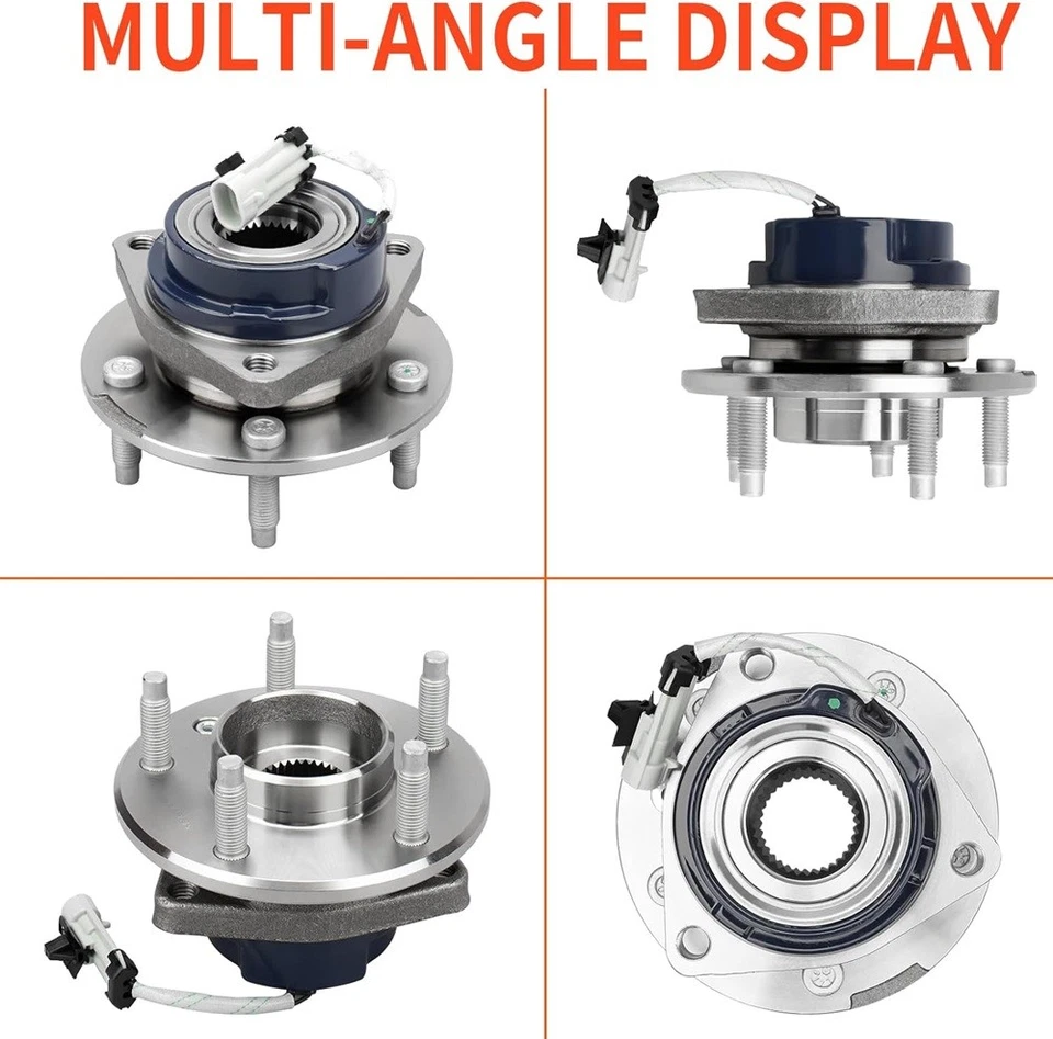 Conjunto de buje y cojinete de rueda delantera DRIVESTAR NUEVO para BUICK CADILLAC CON ABS Foto 2 de 4