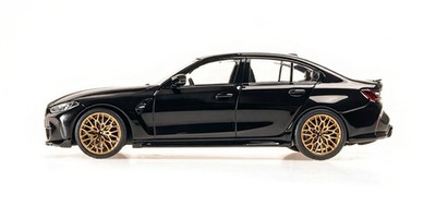 1/43 BMW M3 CS G80 Black Metallic 2023 Diecast Model Car by