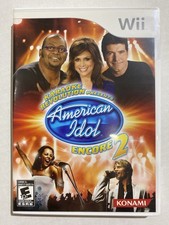 Karaoke Revolution Present American Idol Encore 2 Nintendo Wii, 2008 CIB