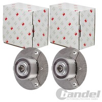2X NK RADLAGER-SATZ Vorne Passend FÜR Smart Fortwo Links+Rechts | 753328