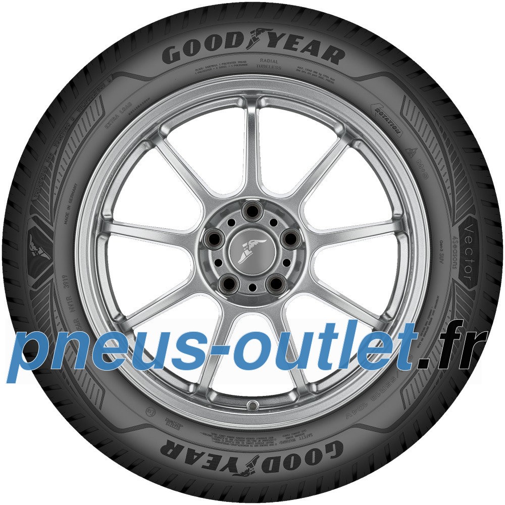 Pneu toutes saisons Goodyear Vector Gen-3 SUV 255/40 R21 XL 102T auto hybride