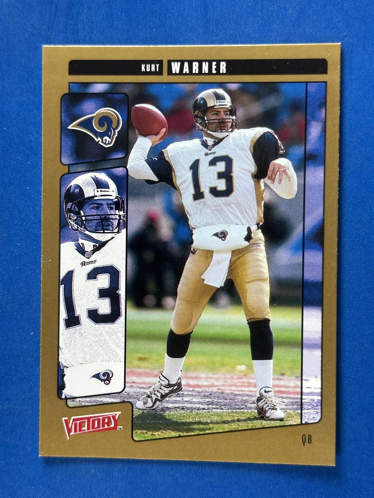 2001 Upper Deck Victory Gold #280 Kurt Warner St. Louis Rams