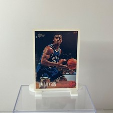 1996-97 Topps- Jim Jackson #75, Dallas Mavericks
