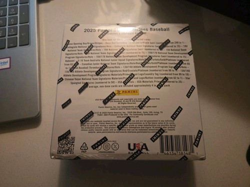 Mega Box Baseball 2025 Stars & Stripes MLB sigillato in fabbrica nuovo Panini - Foto 3 di 9