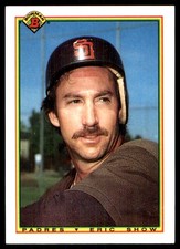 Eric Show 1990 Bowman #209 San Diego Padres MLB READ FREE SHIPPING AutographDen