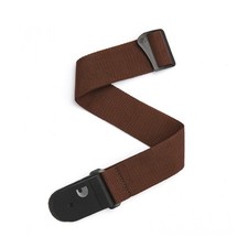 D'Addario 50 MM Polypropylene Guitar Strap PWS108 Brown