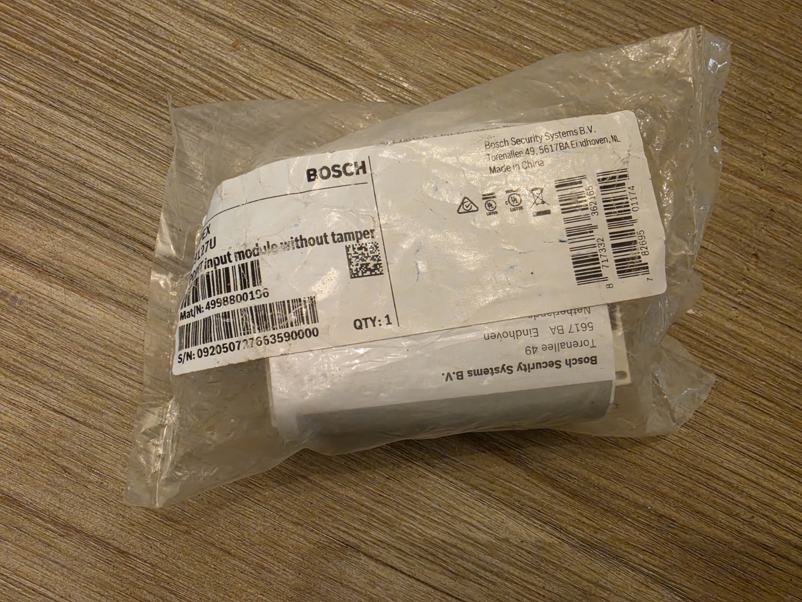 NEW! Bosch D9127U - Popit input module without tamper