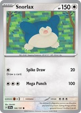 Snorlax - 144/191 - Common - Near Mint