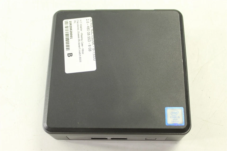 Intel NUC7i5DNK i5-7300U 2.6GHz 256GB SSD 8GB RAM NO OS - Image 2 of 4