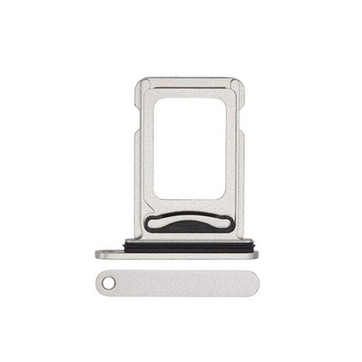 DUAL Sim Card Tray Holder Replacement STARLIGHT WHITE For iPhone 14, 14+ PLUS