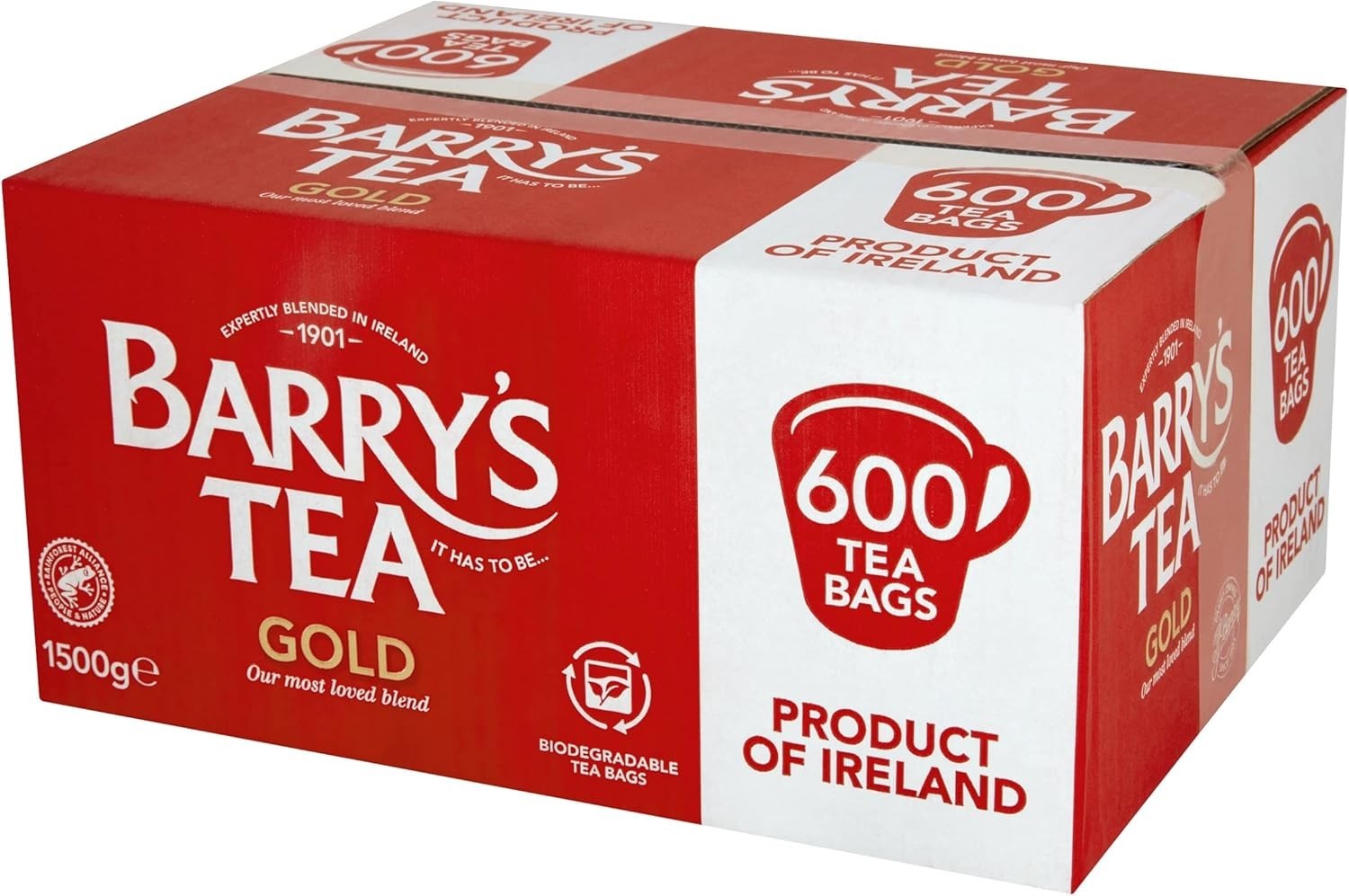 Barry’s Catering 600 Gold Blend Irish Tea Premium Blend 600g - Image 2