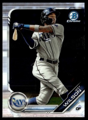 2019 Bowman Draft Chrome Izzy Wilson Tampa Bay Rays #BDC-13