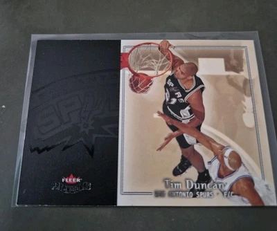 TIM DUNCAN NBA CARD FLEER PATCHWORKS 2003-04 # 76 SAN ANTONIO SPURS - Bild 1 von 4