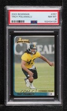 2003 Bowman Troy Polamalu #257 PSA 8 HOF 0cs9