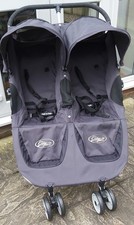 Baby Jogger City Select Micro Double Stroller  + Free Bumper Belly Bar in Slate