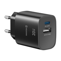 USB-C LadegeräT 20W Power Delivery Und USB-A Quick Charge 3.0 18W