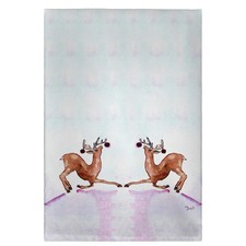 Betsy Drake Dancing Deer Guest Towel