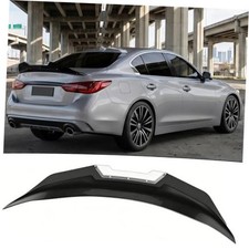 Rear Spoiler Wing Wickerbill Fit for Infiniti Gloss Black-Wickerbill Spoiler