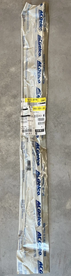 Antena cromada GM genuina, 10136718 Foto 2 de 2