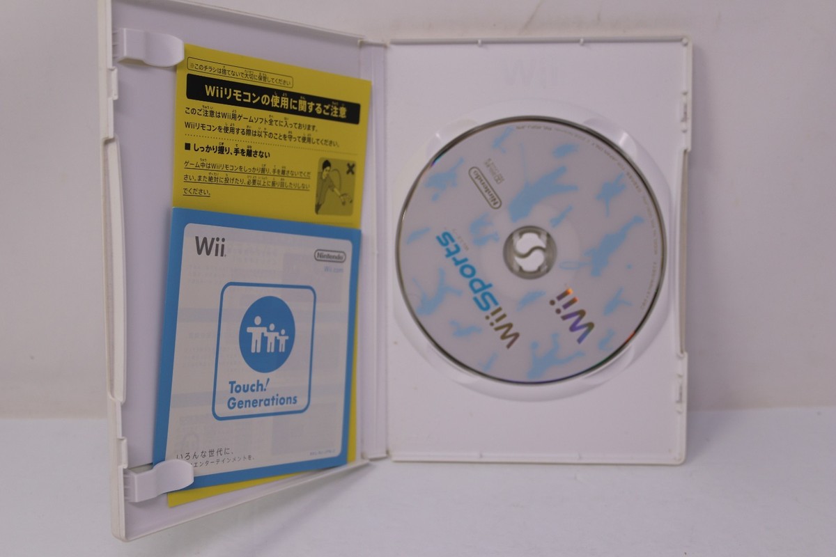 Wii Sports no manual Nintendo Wii Japan Region Lock | eBay