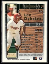 1994 Topps #29 Len Dykstra Black Gold