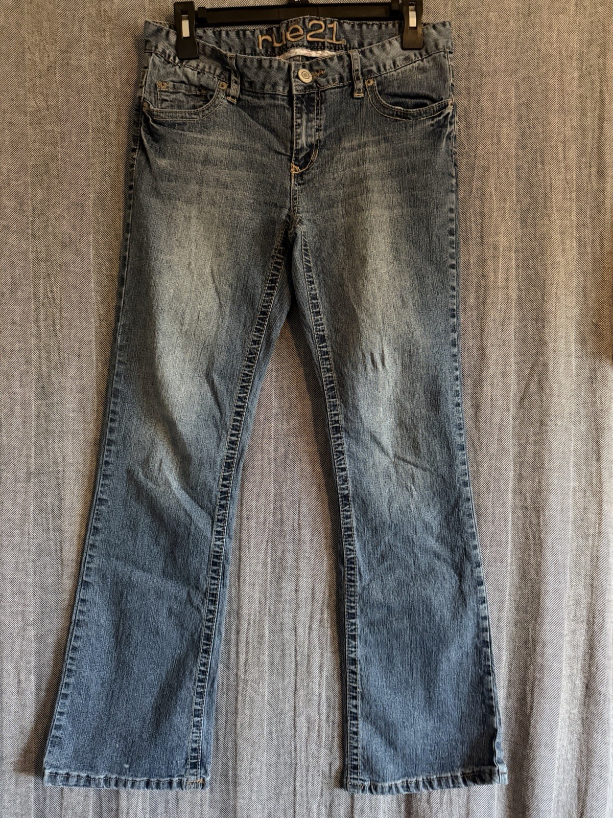Y2K 2000s Vintage Women’s Rue 21 Low Rise Jeans Size 9/10 Short