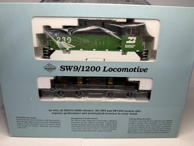Proto 2000 HO Scale Burlington Northern EMD SW1200 Diesel Locomotive  #239