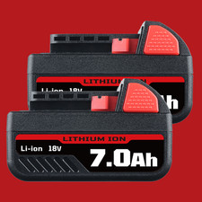 2PACK 7.0 AH For Milwaukee M18 LITHIUM Extended Capacity Battery 18V 48-11-1860